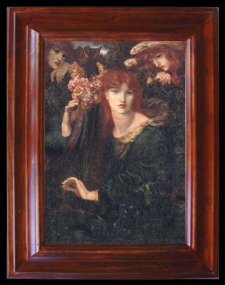framed  Dante Gabriel Rossetti La Ghirlandate, Ta118